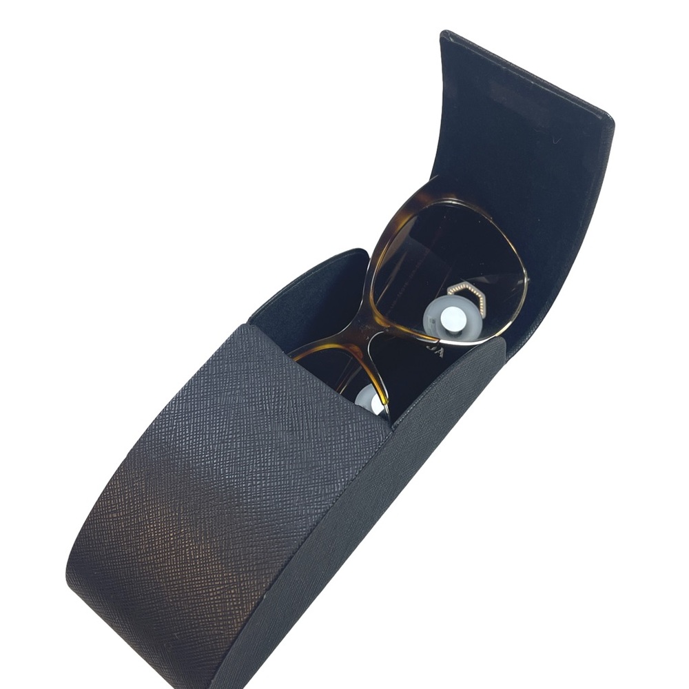 Prada Brown Gradient Tortoise Shell Sunglasses Cat Eye - Picture 7 of 11
